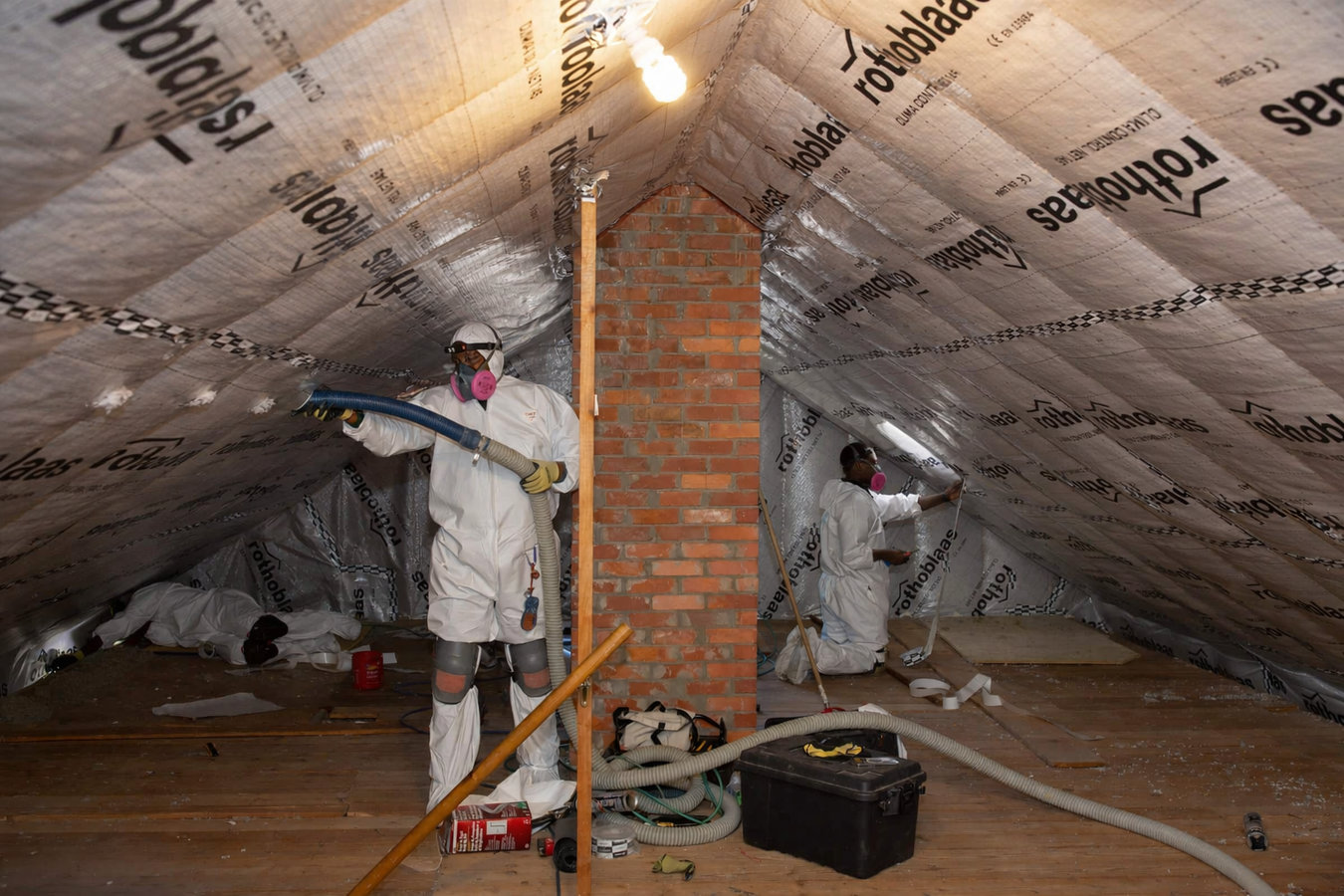Attic air sealing in Watsonville, CA